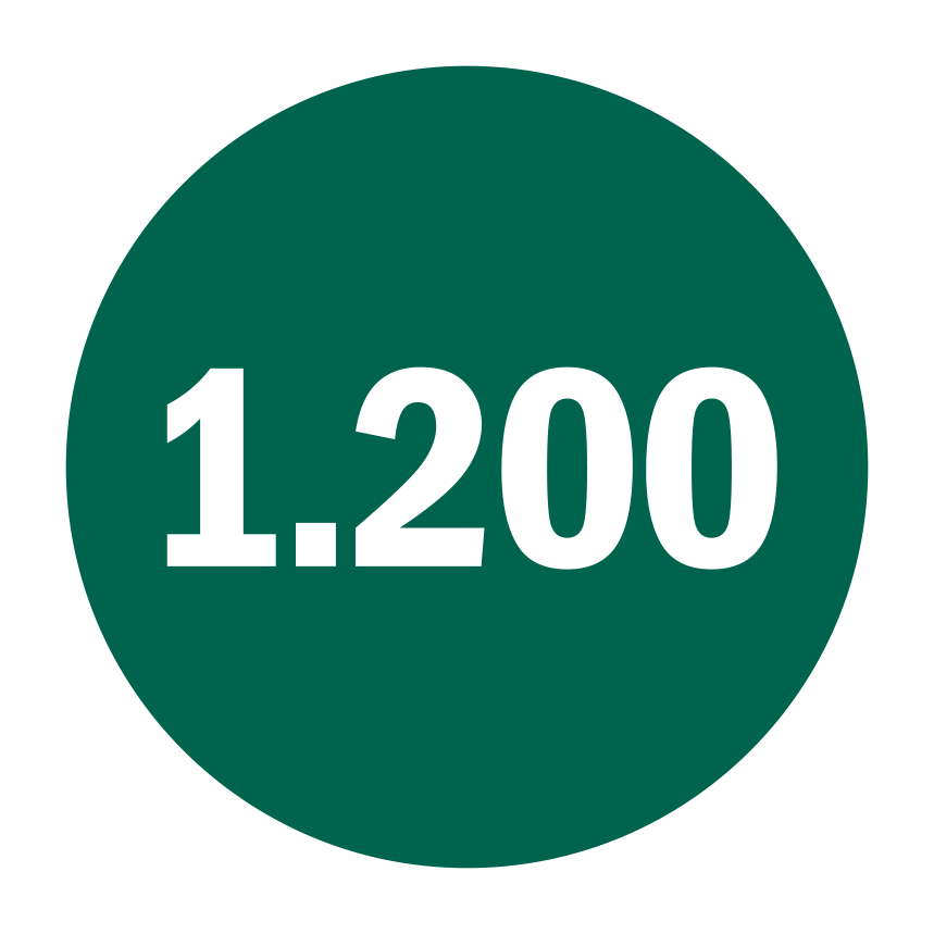 Icon with 1,200 image