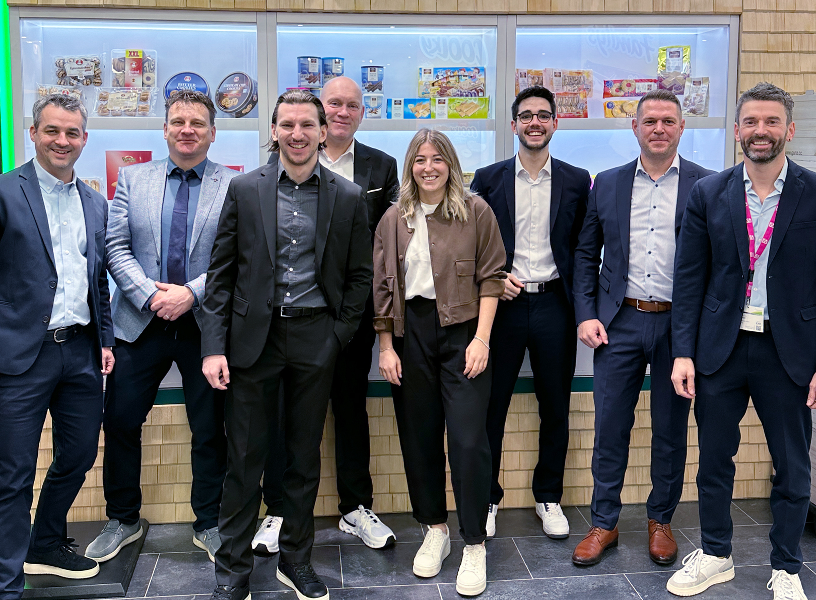 Gunz Team auf dem Messestand