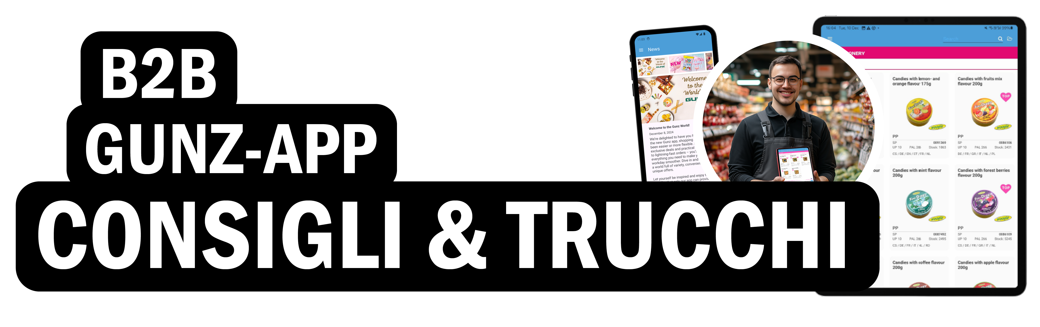 Consigli app Gunz uso B2B