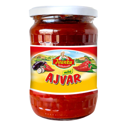 Рисунок продукта 1 - Ajvar mild paprika vegetable preparation 540g - SALE BBD min. November 2026