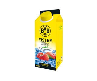 Рисунок продукта 1 - BVB ice tea peach 30% less sugar 0,75l
