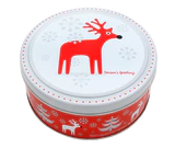 Рисунок продукта 2 - Butter cookies Christmas tin mixed box - modern 454g