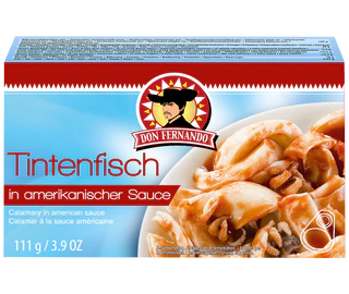 Рисунок продукта - Calamary in american sauce 111g