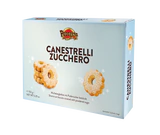 Рисунок продукта - Canestrelli zucchero - Shortcrust biscuits covered with sugar 150g