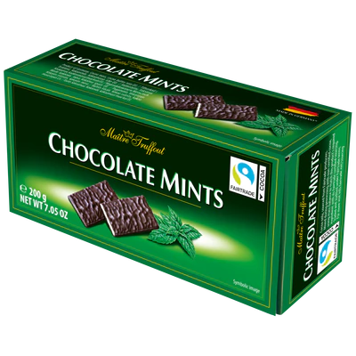 Рисунок продукта 1 - Chocolate Mints - Dark chocolate bars mint 200g
