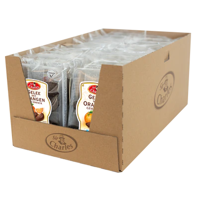 Рисунок продукта 2 - Chocolate coated orange flavoured jellies 200g