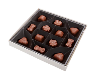 Рисунок продукта 2 - Christmas pralines with milk filling and puzzle 120g