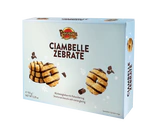 Рисунок продукта - Ciambelle Zebrate - Shortcrust biscuits with cocoa glazing 150g
