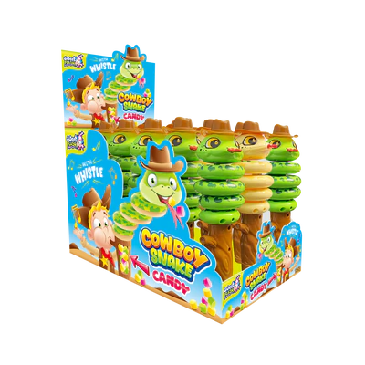 Рисунок продукта 1 - Cowboy Snake Candy 15x5g counter display