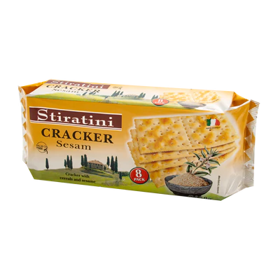 Рисунок продукта 1 - Cracker Sesam 250g Packung Stiratini