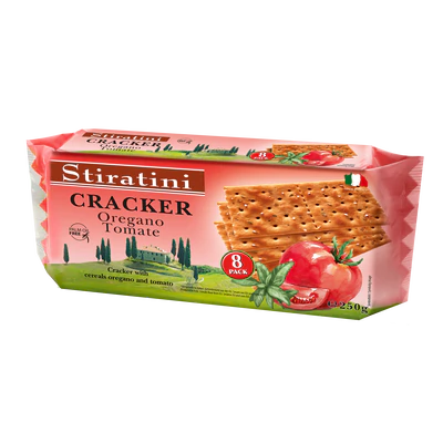 Рисунок продукта 1 - Crackers oregano & tomato 250g