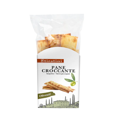 Рисунок продукта 1 - Crispbread olive oil - Pane Croccante 140g