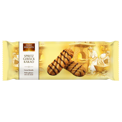 Рисунок продукта 1 - Crispy biscuit with cocoa glaze 200g