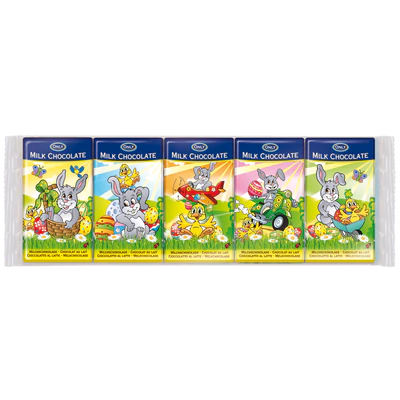 Рисунок продукта 1 - Easter milk chocolate 5x15g