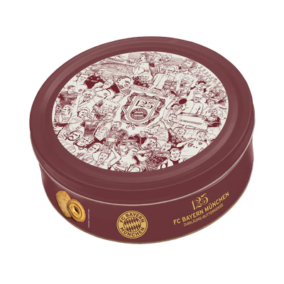 Рисунок продукта 1 - FC Bayern Munich 125 years Butter cookies 340g