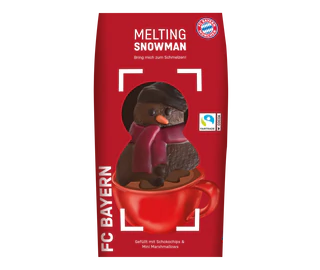 Рисунок продукта - FC Bayern Munich chocolate melting snowman 75g