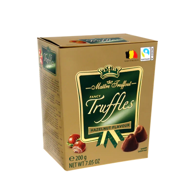Рисунок продукта 1 - Fancy Gold truffles hazelnut 200g