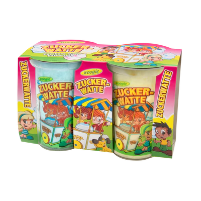 Рисунок продукта 1 - Flintstones Zuckerwatte 2x20g Becher Sweets & Candy