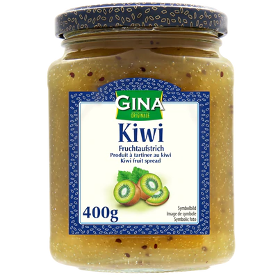 Рисунок продукта 1 - Fruchtaufstrich Kiwi 400g Glas M&uuml;hlebach