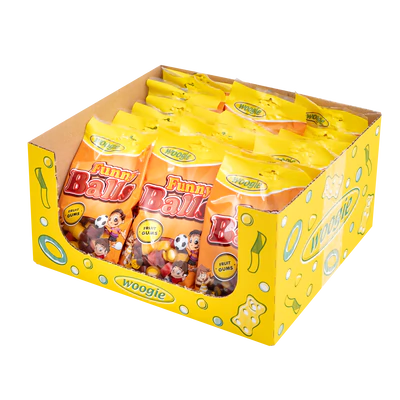 Рисунок продукта 2 - Fruit gums Funny Balls 150g