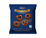 Рисунок продукта - Gingerbread with milk chocolate Stars-Hearts-Pretzels 400g
