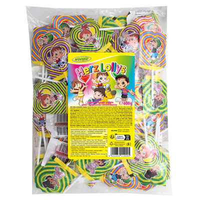 Рисунок продукта 1 - Heart lollies 600g