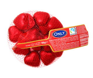 Рисунок продукта 1 - Hearts milk chocolate 100g