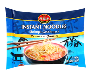Рисунок продукта - Instant noodles shrimp 60g