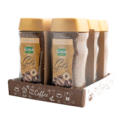 Рисунок продукта 2 - Kaffee Instant Gold 200g Glas GINA