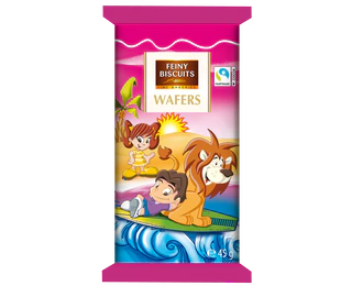 Рисунок продукта 3 - Kids-wafers with chocolate cream 225g (5x45g)