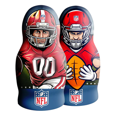 Рисунок продукта 1 - NFL Hollow chocolate figure 80g - Pre-sale: delivery from January 2026