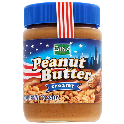 Рисунок продукта 1 - Peanut butter creamy 350g
