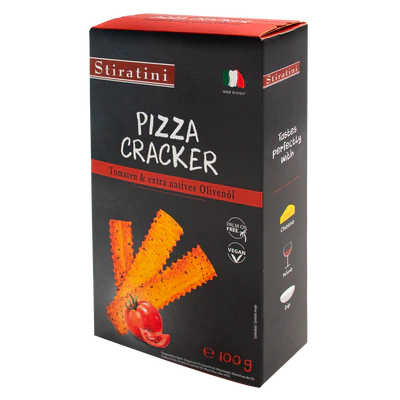 Рисунок продукта 1 - Pizza Cracker tomatoes & olive oil 100g