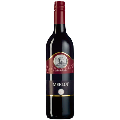 Рисунок продукта 1 - Red wine Merlot dry 12,0% vol. 0,75l
