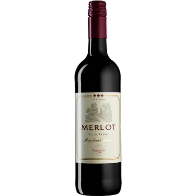 Рисунок продукта 1 - Red wine Raphael Louie Merlot dry 12,5% vol. 0,75l