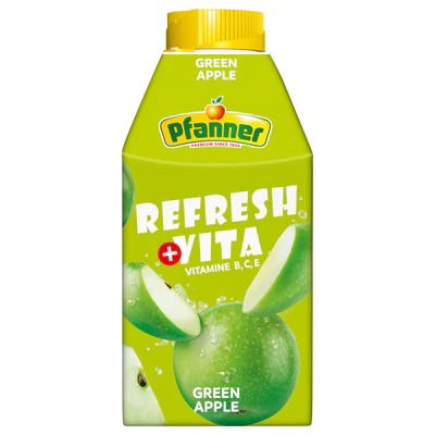 Рисунок продукта 1 - Refresh Vita Green Apple 10% 0,5l