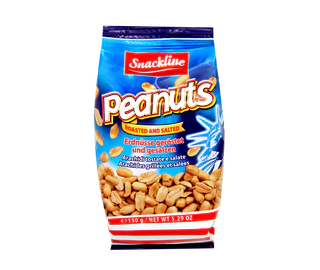 Рисунок продукта - Roasted peanuts with salt 150g
