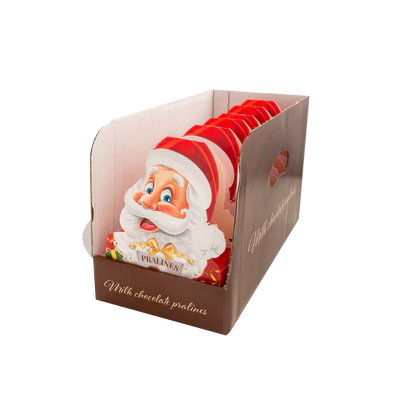 Рисунок продукта 2 - Santa Claus milk chocolate pralines with milk filling & cocoa crisps 100g