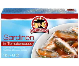 Рисунок продукта - Sardines in tomato sauce 115g