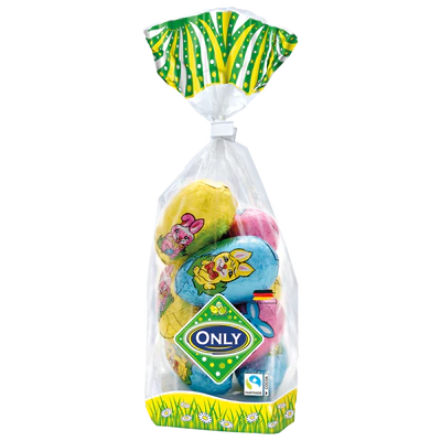 Рисунок продукта 1 - Schokolade Eier Ostern 100g Beutel Only