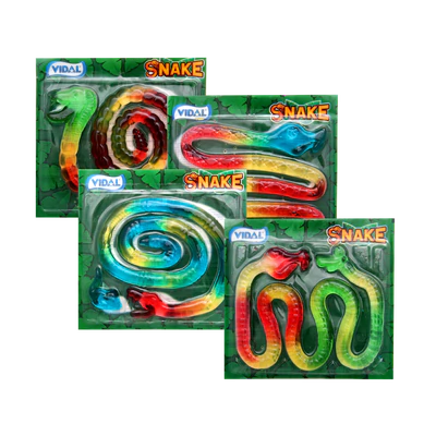 Рисунок продукта 2 - Snake Jelly &ndash; Fruit Gummy Snake 11x66g counter display