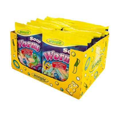 Рисунок продукта 2 - Sour Worms 250g