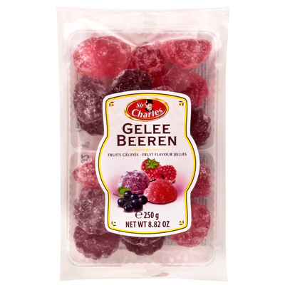 Рисунок продукта 1 - Sugared jellies with berries flavour 250g