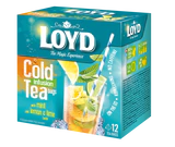 Рисунок продукта - Tea Cold infusion lemon & lime & mint pyramid-bags 12x2,5g