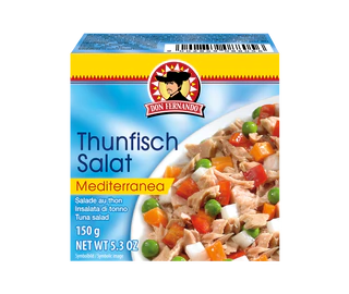 Рисунок продукта - Tuna salad - mediterranea 150g