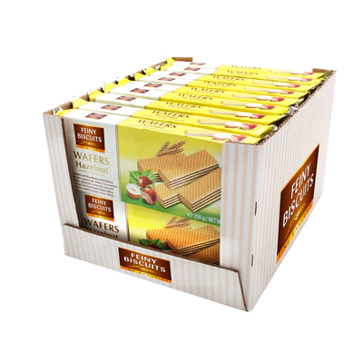 Рисунок продукта 2 - Wafers with hazelnut filling 250g