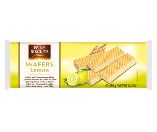 Рисунок продукта - Wafers with lemon filling 250g