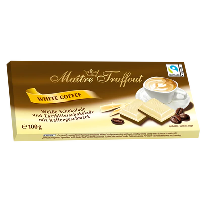 Рисунок продукта 1 - White coffee chocolate 100g