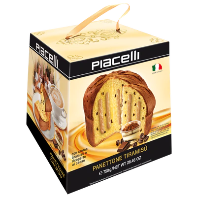 Рисунок продукта 1 - Yeast cake Panettone Tiramisu 750g